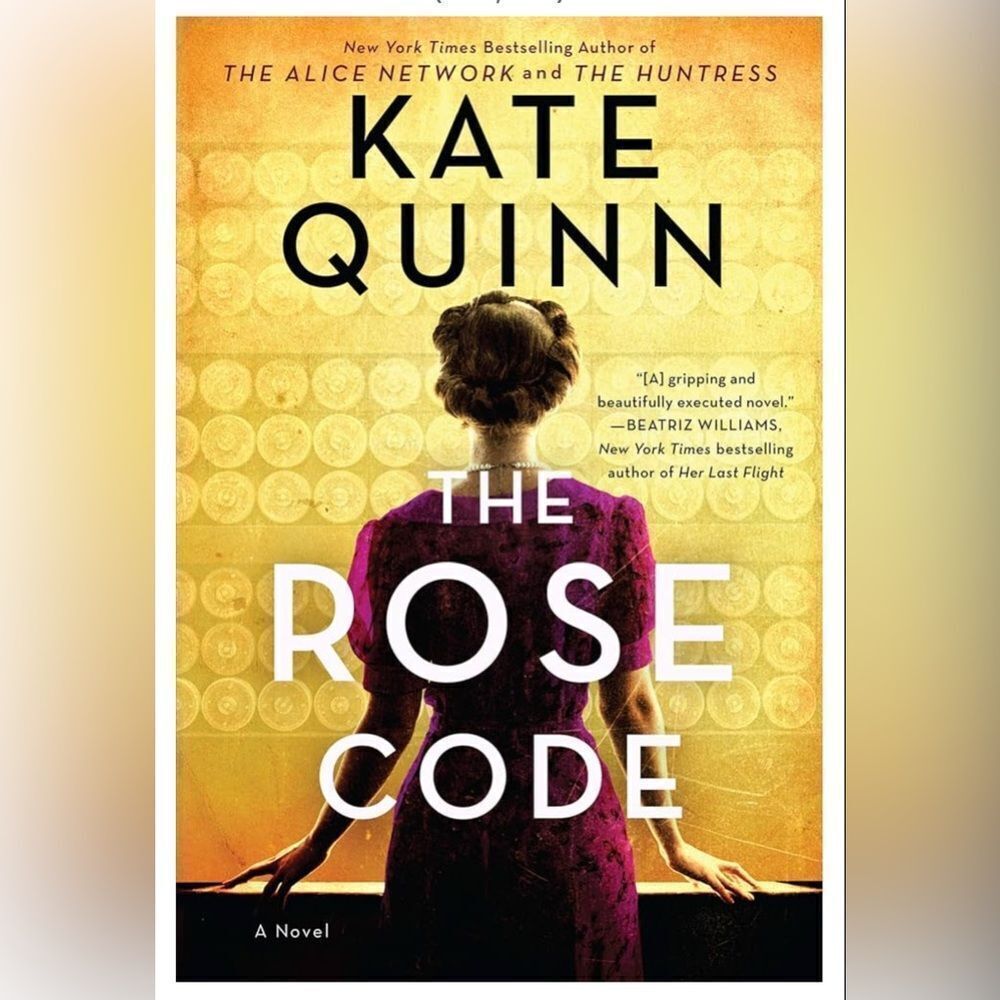 The Rose Code by Kate Quinn - Yellow Cover Edition